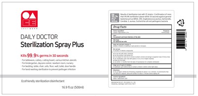 Product Label (Sterilization Spray)